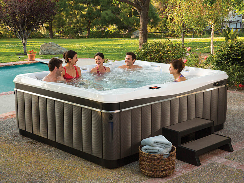 The right size hot tub for you depends on how you hope to use it.
